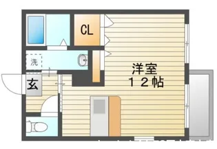 ディアスK【1階】の間取り