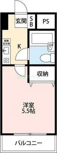リエス西船橋【5階】の間取り