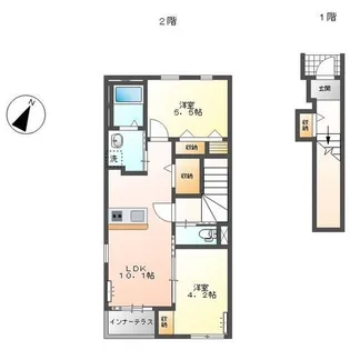 リアン・V【2階】の間取り