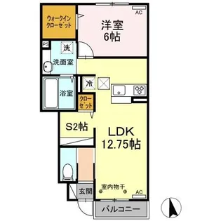 ジュリエット【1階】の間取り