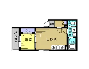 LD八千代中央【1階】の間取り