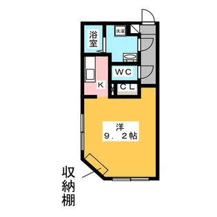 Branche 千代田【5階】の間取り