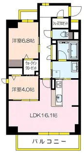 BioNa(ビオナ)【9階】の間取り
