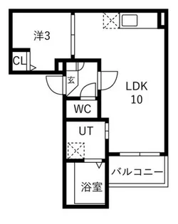 Jack kotobukiI【2階】の間取り