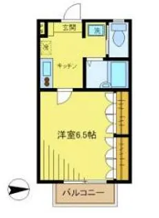 TMハイツ【2階】の間取り