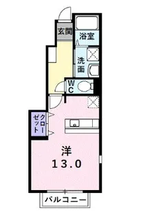 アイリィービュー【1階】の間取り