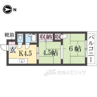 サンコート小澤【2階】の間取り