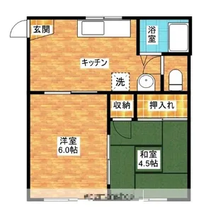 カーサMI【1階】の間取り