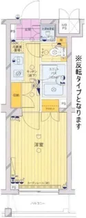 ルーブル早稲田弐番館【1階】の間取り