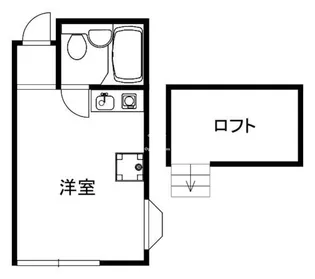 メゾンドモナーク【1階】の間取り