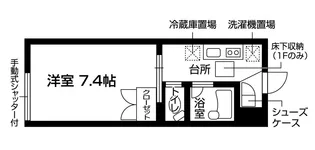 エム・アイ ガーデン調布【1階】の間取り