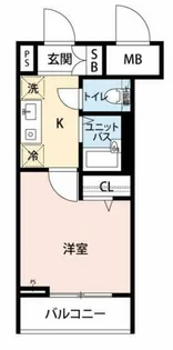 メインステージ銀座【3階】の間取り