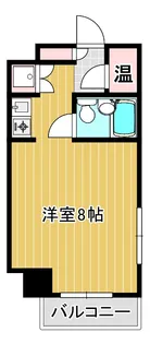 キャッスルマンション戸越公園【6階】の間取り