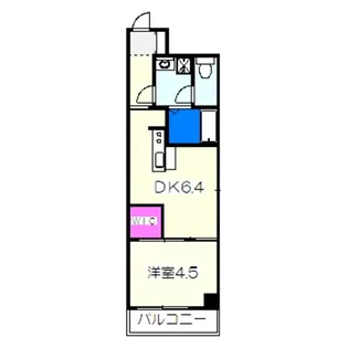 SOAR堺綾之町【8階】の間取り