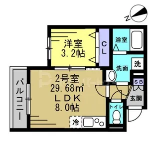 LAVAGE 上本郷【3階】の間取り