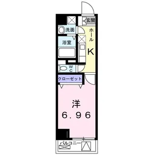 ヒルサイド中目黒【3階】の間取り