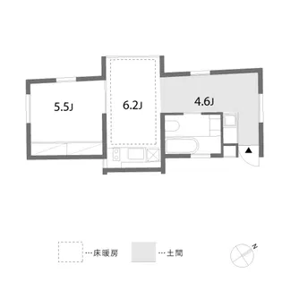 blocco【4階】の間取り