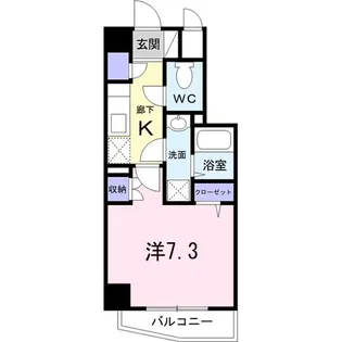 フォレスト MORI(モリ【3階】の間取り