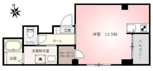 キクヤビルディング【8階】の間取り
