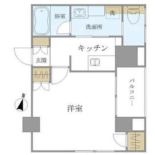 アラモードグラン御池【3階】の間取り