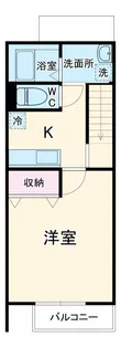 クレール 新守山【2階】の間取り