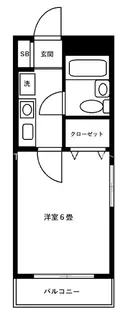 ジュネス中野島【2階】の間取り