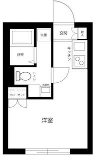four千鳥町【4階】の間取り