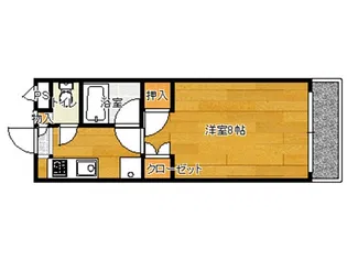 シャルマンコーポ桐【3階】の間取り