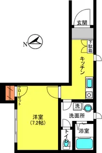 シャーメゾン豊島【1階】の間取り