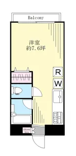 バーム千駄ヶ谷【4階】の間取り
