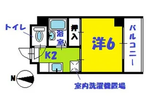 サンブレスト【2階】の間取り