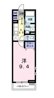 クレールコート【2階】の間取り