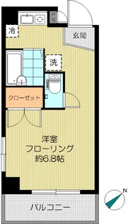 T・Kビル【4階】の間取り