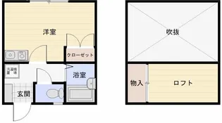 ベルトピア立町【2階】の間取り