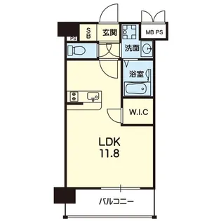 1Rの間取り画像