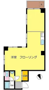 第三長門ビル【8階】の間取り