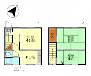 3Kの間取り画像