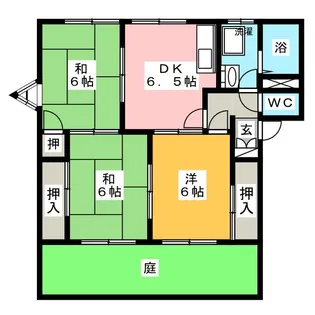 ライフスポットフォーリーブス【1階】の間取り