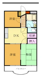 リバティ【2階】の間取り