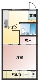 神奈川県横浜市港北区箕輪町1【アパート】の間取り