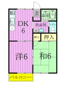 セジュール鎌ケ谷【1階】の間取り