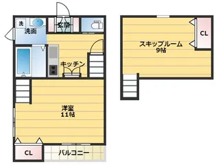 ココカラハウス沖洲【2階】の間取り