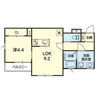 セブンピース【1階】の間取り