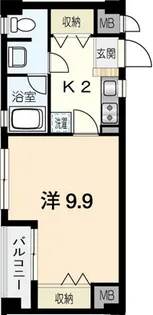 コンフォートはる野【3階】の間取り