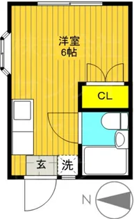 スターハイツ【2階】の間取り