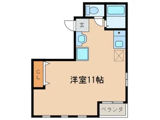 クレール二見町【2階】の間取り