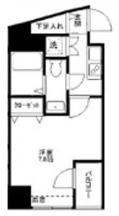 レガスタ東向島【9階】の間取り