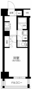 ヴェルト日暮里イースト【3階】の間取り