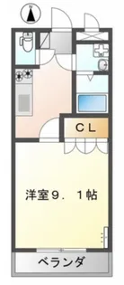 place de vert III【2階】の間取り