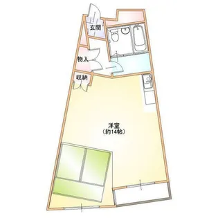 後屋ガーデンプレイス【1階】の間取り